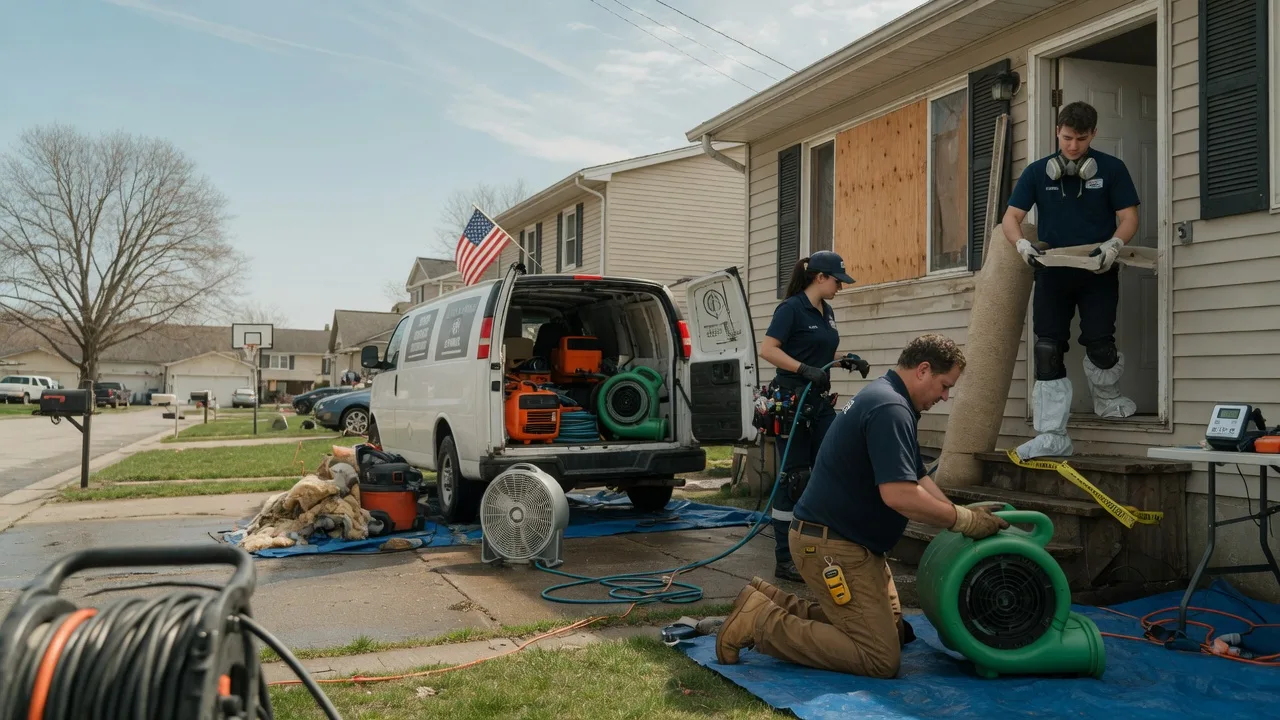 Water Damage Restoration in Means, KY near me